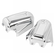 Load image into Gallery viewer, Chrome Rear Axle Cover Bar Shield Swingarm Cap For Harley Softail FLSTC FLSTN ST