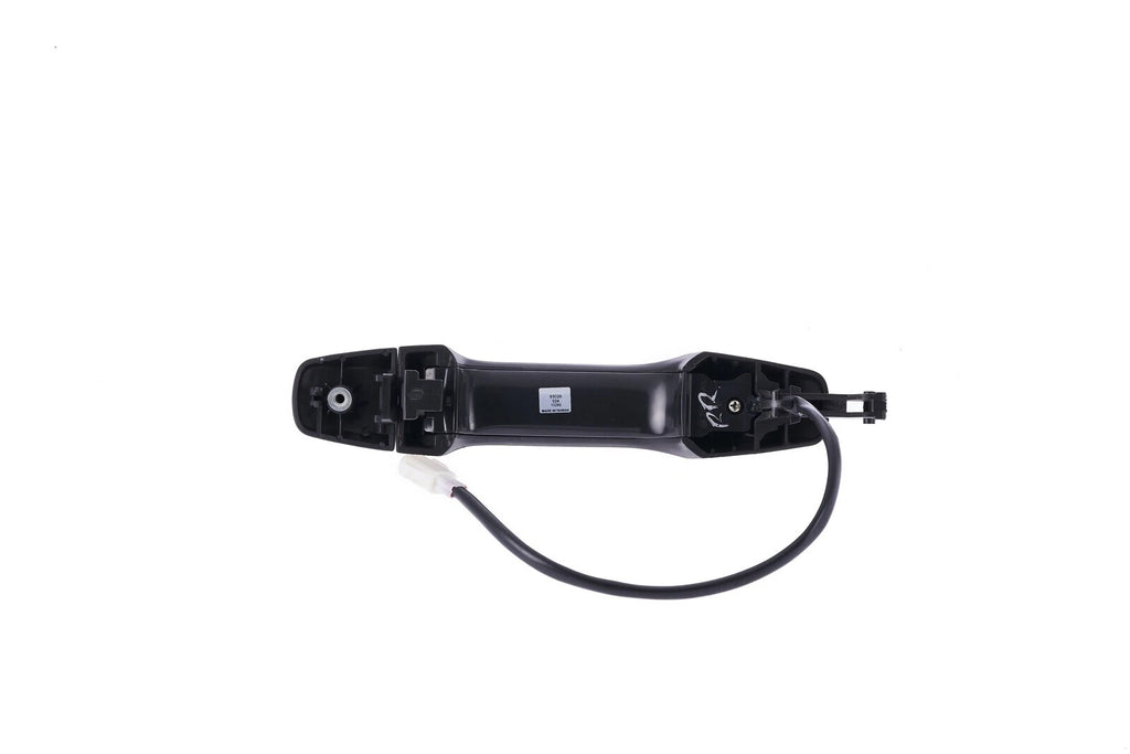 Door Handle Outer for Toyota Landcruiser 07-21 Set 2 Black REAR LH+RH W/Sensor