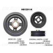 Load image into Gallery viewer, Powerbond OEM Replacement Harmonic Balancer HB1291N