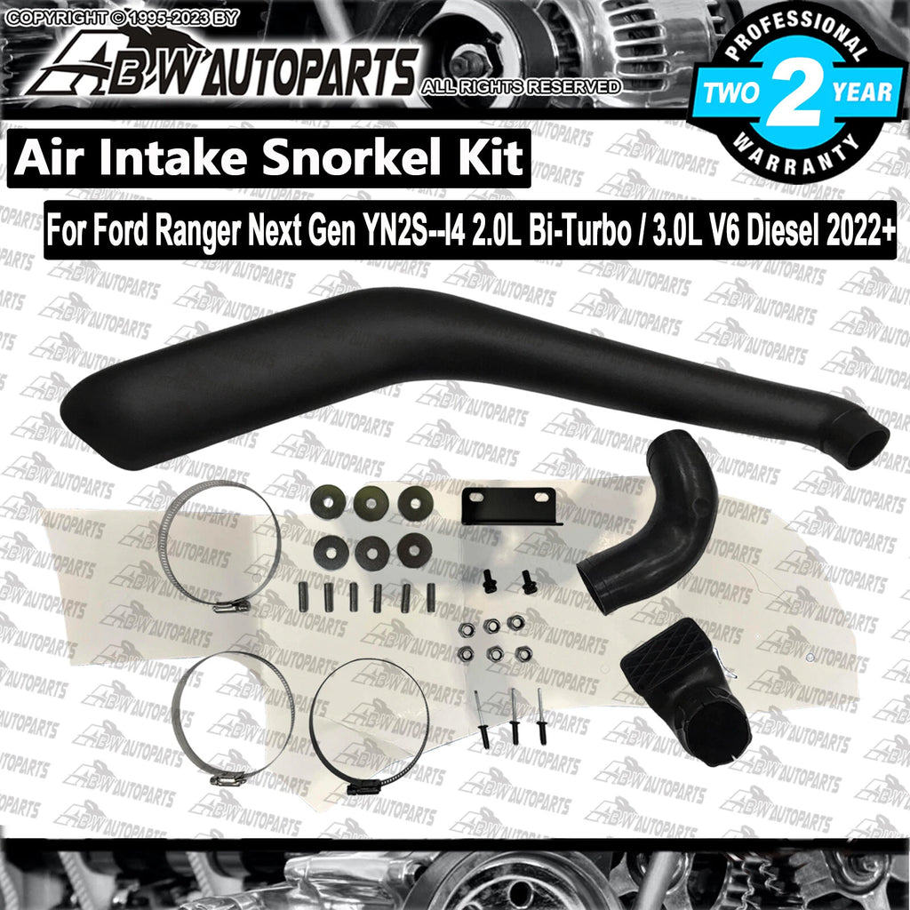 AIR INTAKE SNORKEL KIT FITS FORD RANGER NEXT GEN 2.0L 3.0L DIESEL 2022-ONWARDS
