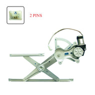 Front Left Window Regulator with Motor 2-Pin for Toyota Kluger