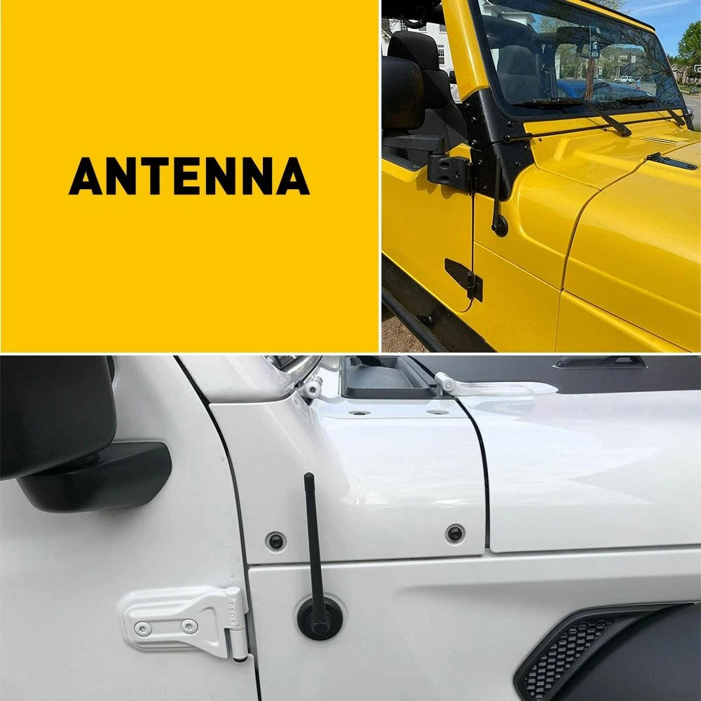 7" Car Antenna Mast Aerial Vehicle A/FM Radio Roof Signal Booster Universal NEW