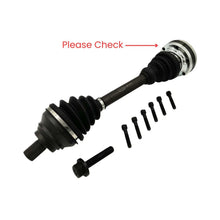 Load image into Gallery viewer, Left CV Axle Drive Shaft for Audi A3 VW Bora 1J EOS 1F Golf Jetta 1K Passat 3C