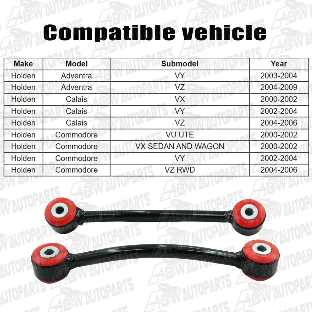 Poly Bush Rear Side Sway Bar Link Kit 42899 for Holden VX VY VZ VU New Quality