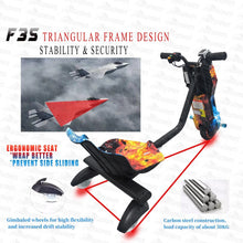 Load image into Gallery viewer, Electric 3-Wheel Drift Car Go Kart Fit Kids Ride On Trike w/ Bluetooth AU Stock