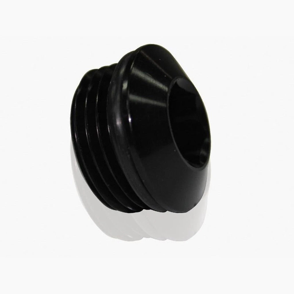 Aeroflow AF813-10BLK ORB Slimline Port Plug -10AN Black Finish