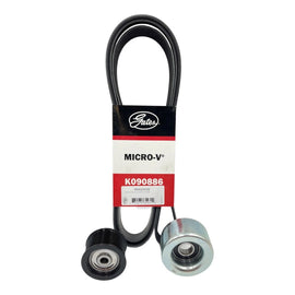 Drive Belt Tensioner & Idler Pulley Set for Toyota Landcruiser VDJ Series 1VDFTV