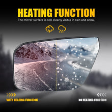 Load image into Gallery viewer, For Nissan Navara D40 2007-2015 Wing Side Mirror Glass Heated Blind Right Side