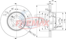 Load image into Gallery viewer, European Rear Brake Pads and Disc Rotors w/ sensor for BMW X5 E70 X6 E71