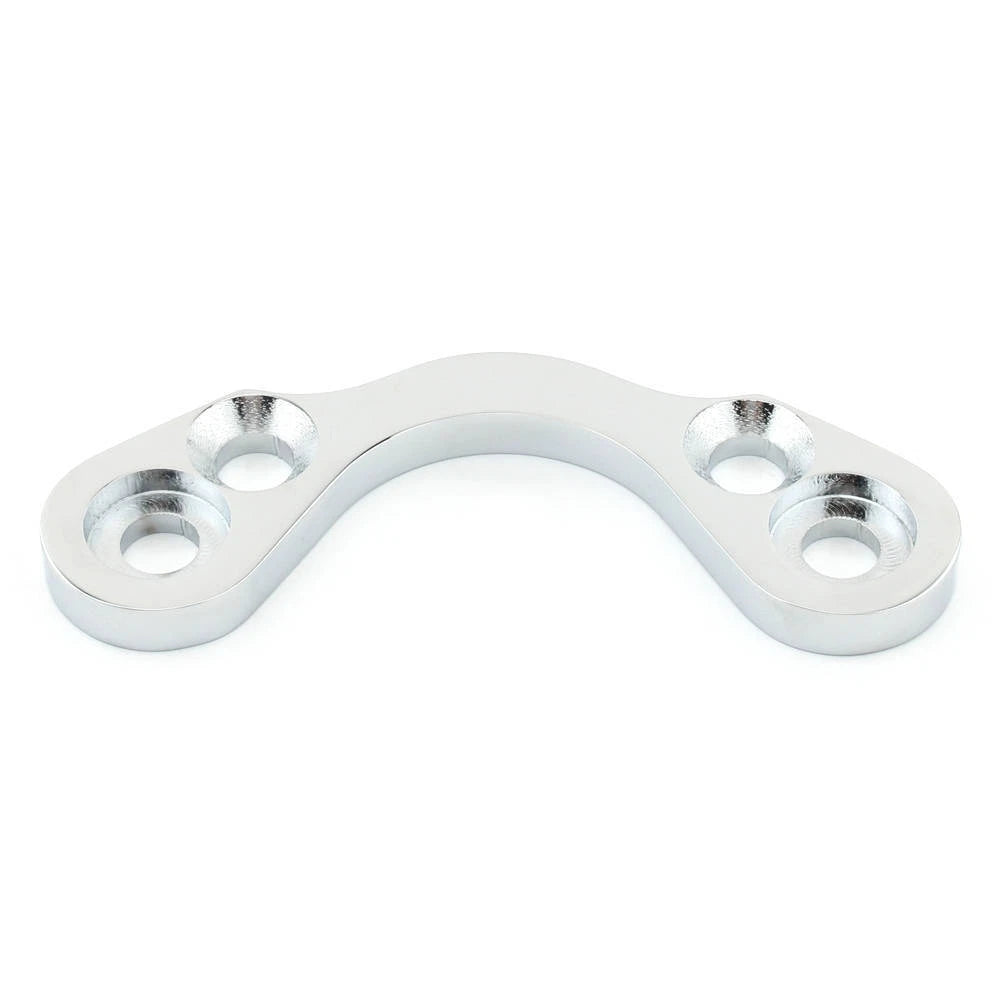 Chrome Springer Handlebar Tree Adapter Top Clamp 3.5"-4.75" for Harley for Dyna