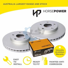 Load image into Gallery viewer, Front Brake Pads and Disc Rotors SET for Toyota Tarago ACR30 2000-4/2003