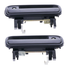 Load image into Gallery viewer, 4pc FRONT &amp; REAR Outer Door Handle Textured Black for Toyota Hilux 88-97