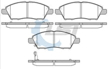 Load image into Gallery viewer, Front Brake Pads and Disc Rotors Set for Nissan TIIDA 1.8L THAILAND MODEL 06-13