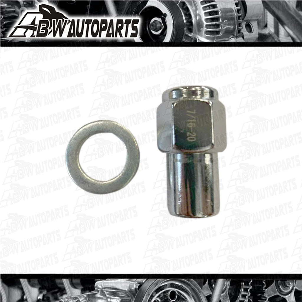 For Holden HR HK HT HG HQ HZ WB 7/16" Chrome Mag Wheel Nuts 20pcs/Pack