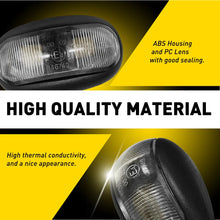 Load image into Gallery viewer, 10x LED CLEARANCE LIGHTS SIDE MARKER LAMP RED AMBER TRAILER TRUCK CARAVAN VOLT