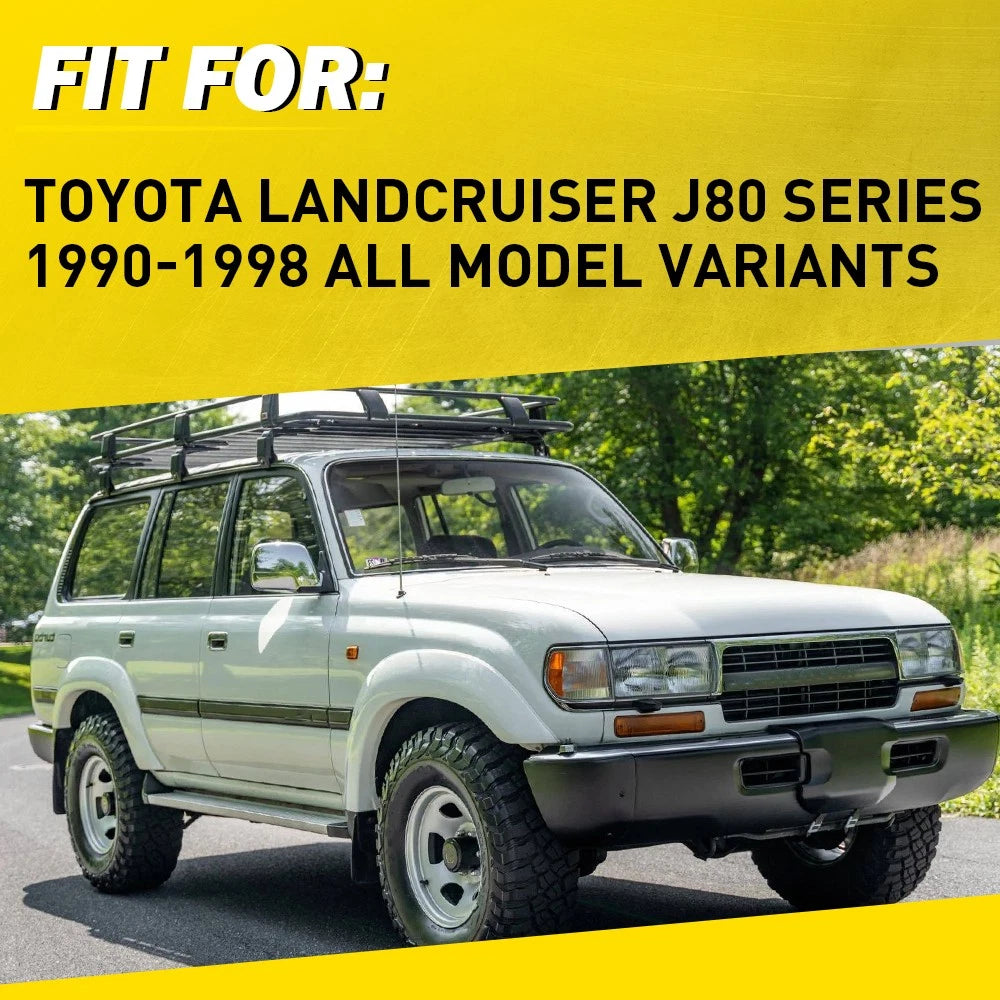 Chrome Front Right Side Outer Door Handle for Toyota Landcruiser J80 1990-98 AU