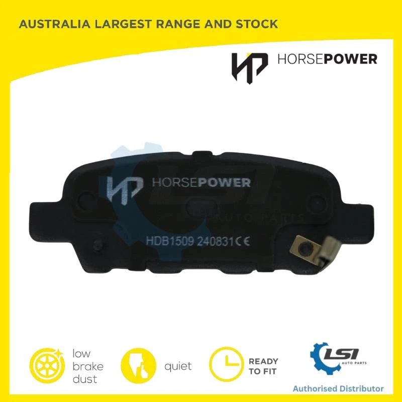 Rear Brake Pads Set for Nissan Pulsar B17 1.8 2012-2018