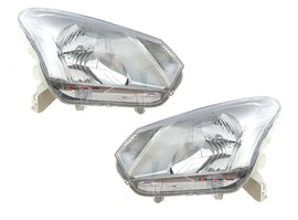 *NEW* HEADLIGHT HEAD LIGHT LAMP (CHROME) ISUZU D-MAX DMAX EX SX 2017-2020 PAIR