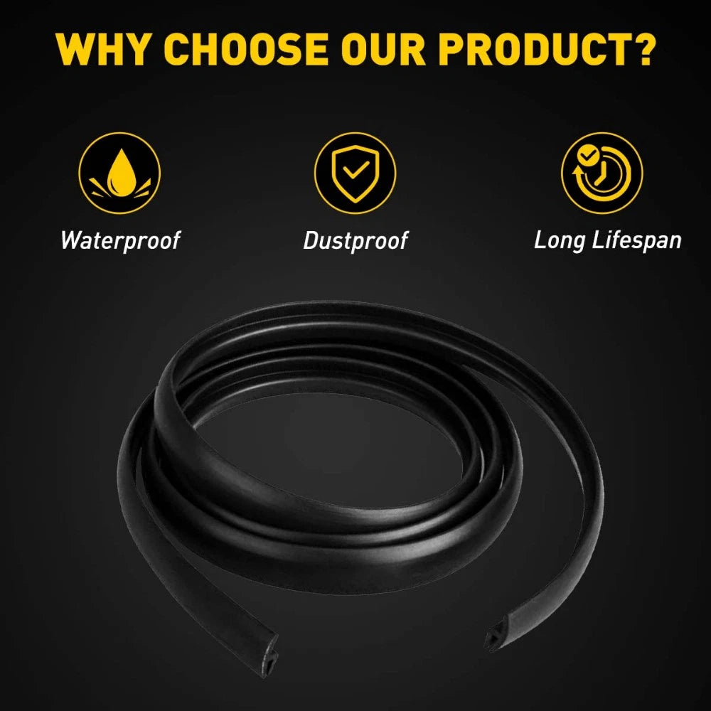 3M Butyl Rubber Glue Sealant Roll Car Door Headlight Retrofit Sealing Seal Strip