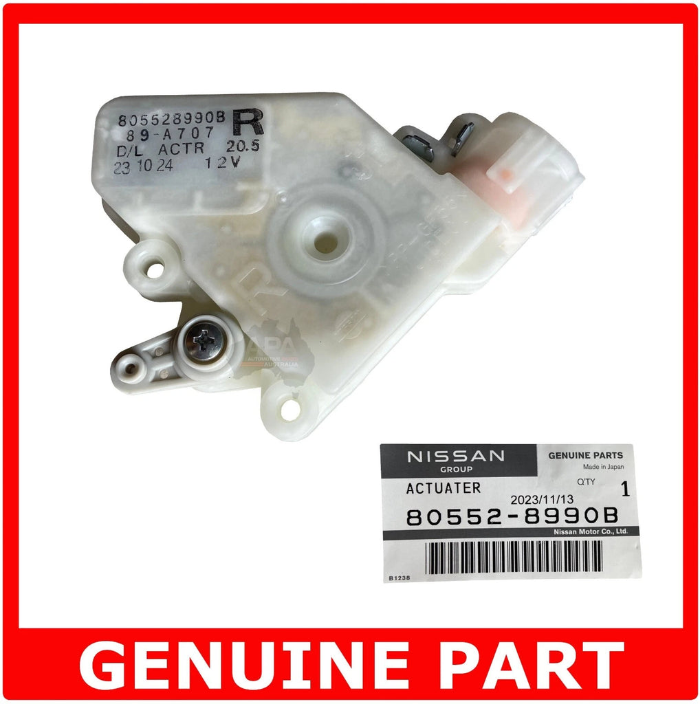 GENUINE Nissan Patrol GU Y61 Front Right RHF Door Lock Actuator