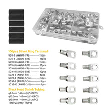 Load image into Gallery viewer, Heavy Duty Battery Cable Lug Crimp Ring Terminal Connectors Welding Lugs NEW AU