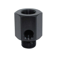 Load image into Gallery viewer, Aeroflow AF810-M12-02BLK M12 X 1.5 Extension With 1/8" Npt Port Black