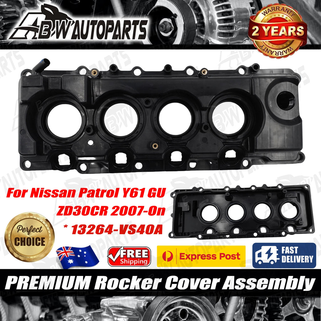 For Nissan Patrol Y61 GU ZD30 ZD30CR Brand New Rocker Cover Assembly 13264-VS40A
