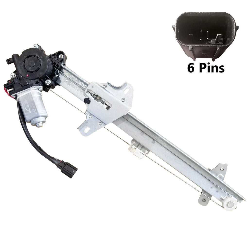 Front Right Window Regulator With 6 Pins Motor for Honda Civic FC 16-25 Sedan