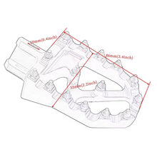 Load image into Gallery viewer, Blue Foot Pegs for Yamaha YZ 80/125/250/500/490 WR200/250/500 TTR90/110/125/250