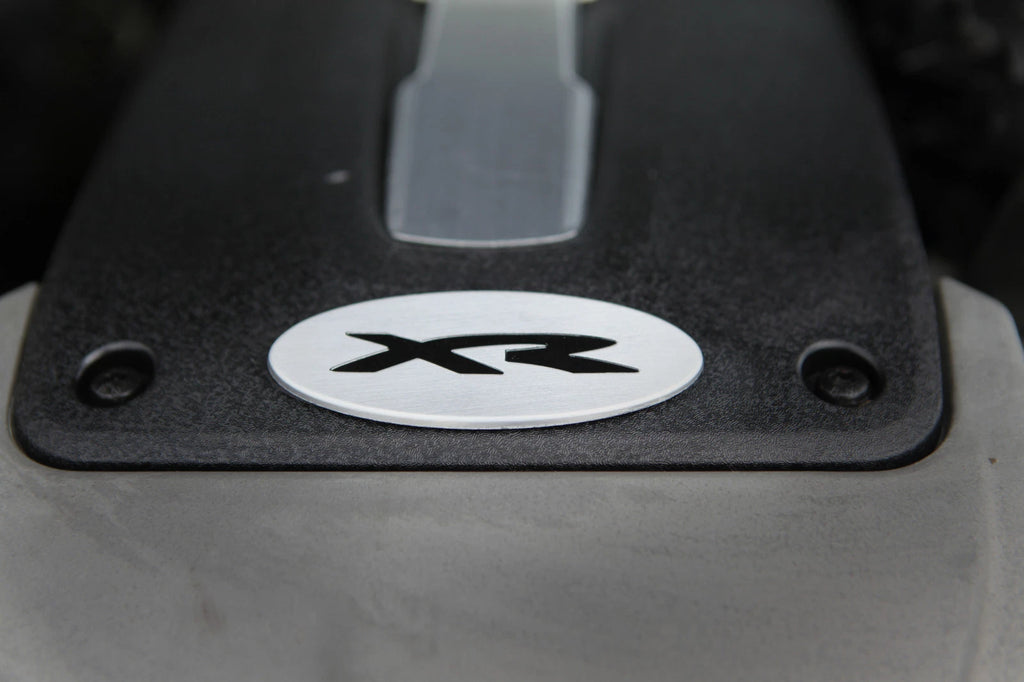 XR ENGINE COVER OVAL BADGE SUIT FORD FALCON FG 6 CYLINDER SEDAN UTE/XR6 XR 6