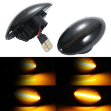 Load image into Gallery viewer, Dynamic LED Smoke Side Marker Indicator Signal Lamp For Mini Cooper R50 R52 R53