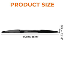 Load image into Gallery viewer, Glossy Black Car Rear Roof Spoiler Lip Trunk Tail Wing Cover Sticker Trim 99CM A