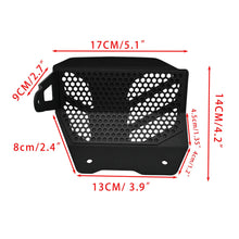 Load image into Gallery viewer, Black Engine Grille Radiator Guard Protector Cover For Ducati Desert X 2022-2023