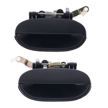 Load image into Gallery viewer, Door Handle Outer for Hyundai Excel X3 1994-2000 Set of 2 Black REAR LEFT+RIGHT