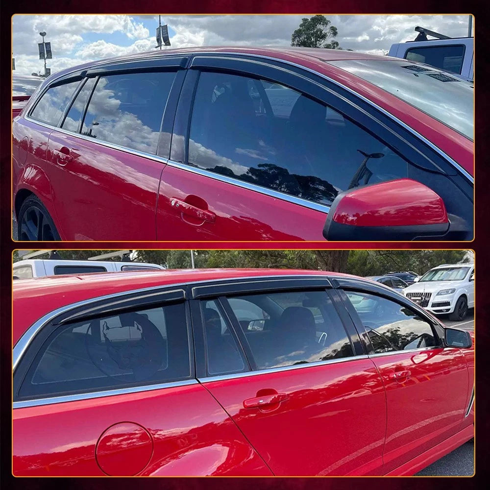 Weathershield Weather Shields for 2006-2019 Holden Commodore VE VF Wagon Strip