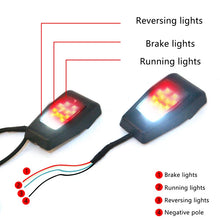 Load image into Gallery viewer, Pair LED Tail Lights Brake Rear Signal Reverse DRL For Jeep Wrangler JK 07-17 ST