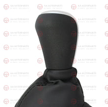 Load image into Gallery viewer, Manual Gear Knob Satin Chrome &amp; Boot Complete Holden Commodore VE V8 6 Speed SS