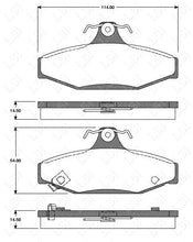 Load image into Gallery viewer, FULL SET Front Rear Brake Pads and Disc Rotors for Ford Falcon AU1 98-00