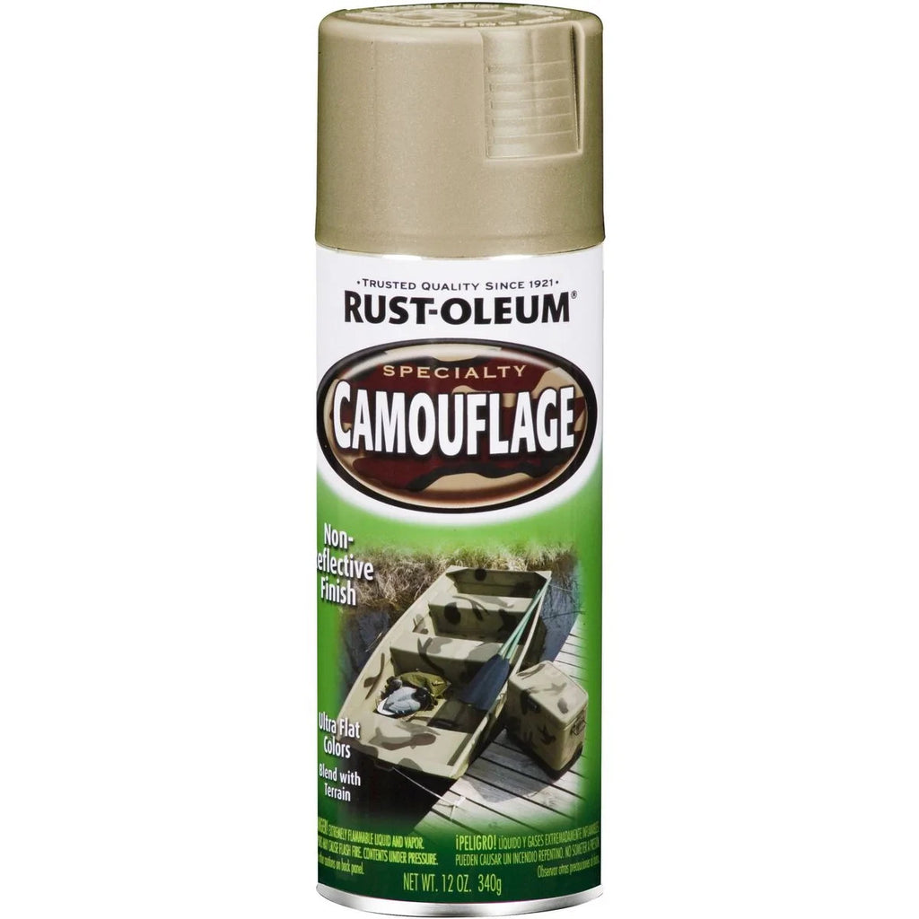 Rust-Oleum Camouflage Spray Sand 340g 263653