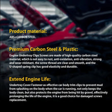 Load image into Gallery viewer, 70PCS Car Push Pin Radiator Grille Bumper Vent Fender Liner Trim Clips Fastners