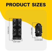 Load image into Gallery viewer, Set Master Power Window Switch + 3 Single For Ford Fairmont AU Fairlane NU 98~02