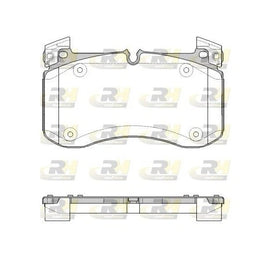 Front High Tempearture OE Brake Pads set for Mercedes Benz G63 AMG 2018-on