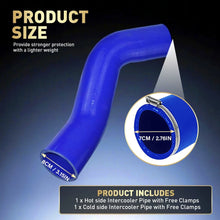 Load image into Gallery viewer, 2x Intercooler Air Hose Cold &amp; Hot Side For Mitsubishi Triton MQ MR Pajero Sport