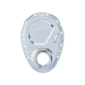 Aeroflow AF1827-2000 Timing Cover Chrome Steel Inc Gaskets And Seals Fits SBC