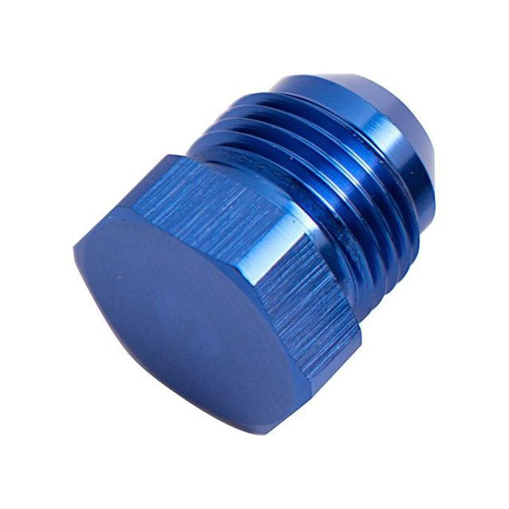 Aeroflow AF806-08 Flare Plug Male -8AN Blue