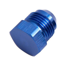 Aeroflow AF806-08 Flare Plug Male -8AN Blue