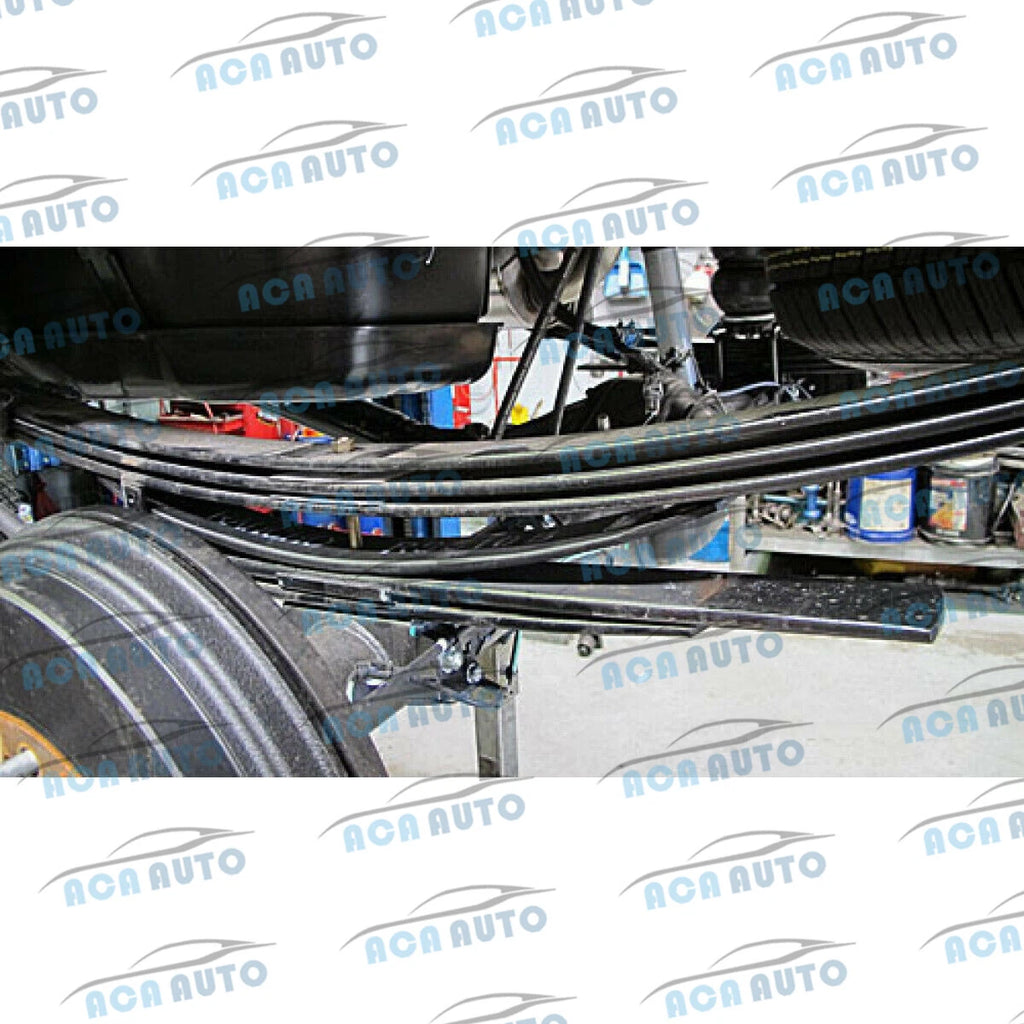 2pcs 10mm Thick Universal 1.5-2Inch Add A Leaf Helper Spring Kits 35mm-50mm