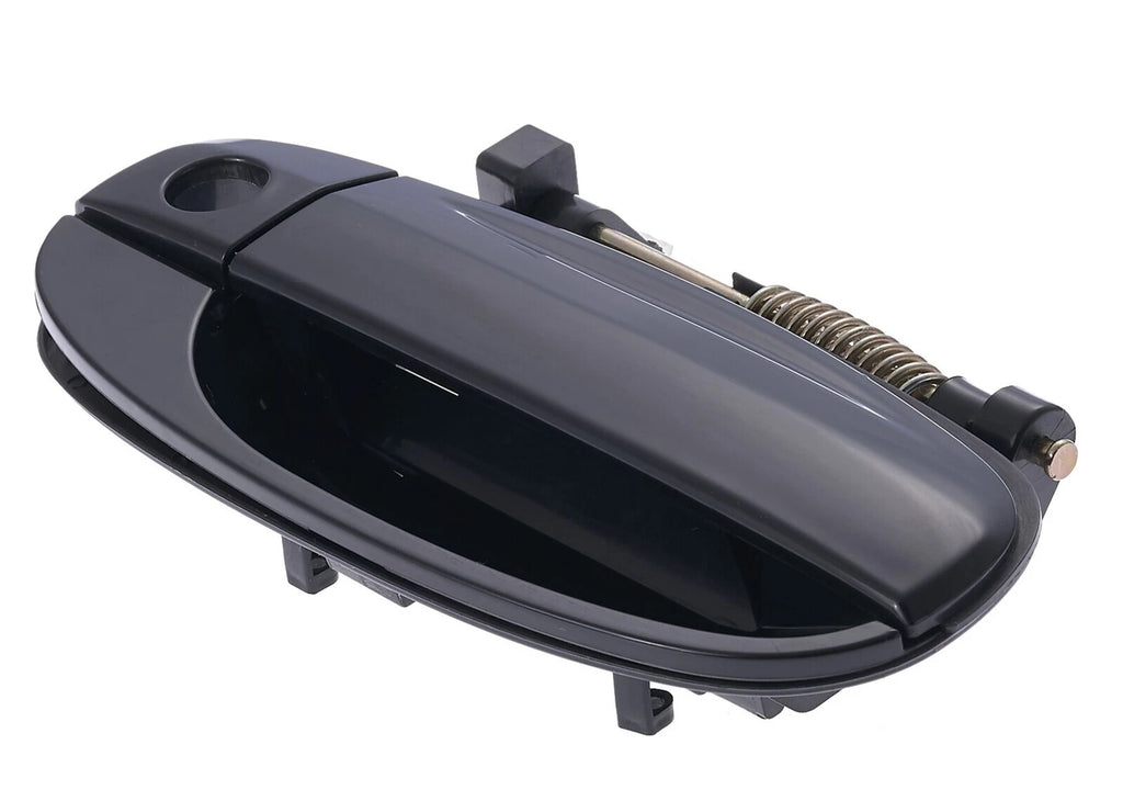 Front Right Outer Door Handle Black for Holden Barina TK 2005 - 2011 Sedan Hatch