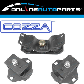 Front Engine + Rear Rubber Gearbox Mounts for Hilux 4x4 LN65 2.4 2L Diesel 88-97