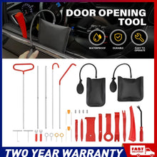 Load image into Gallery viewer, 31pcs Car Door Opening Unlock Roadside Emergency Tool Kit Air Wedge w/Pump Bag Z